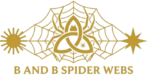B And B Spider Webs logo